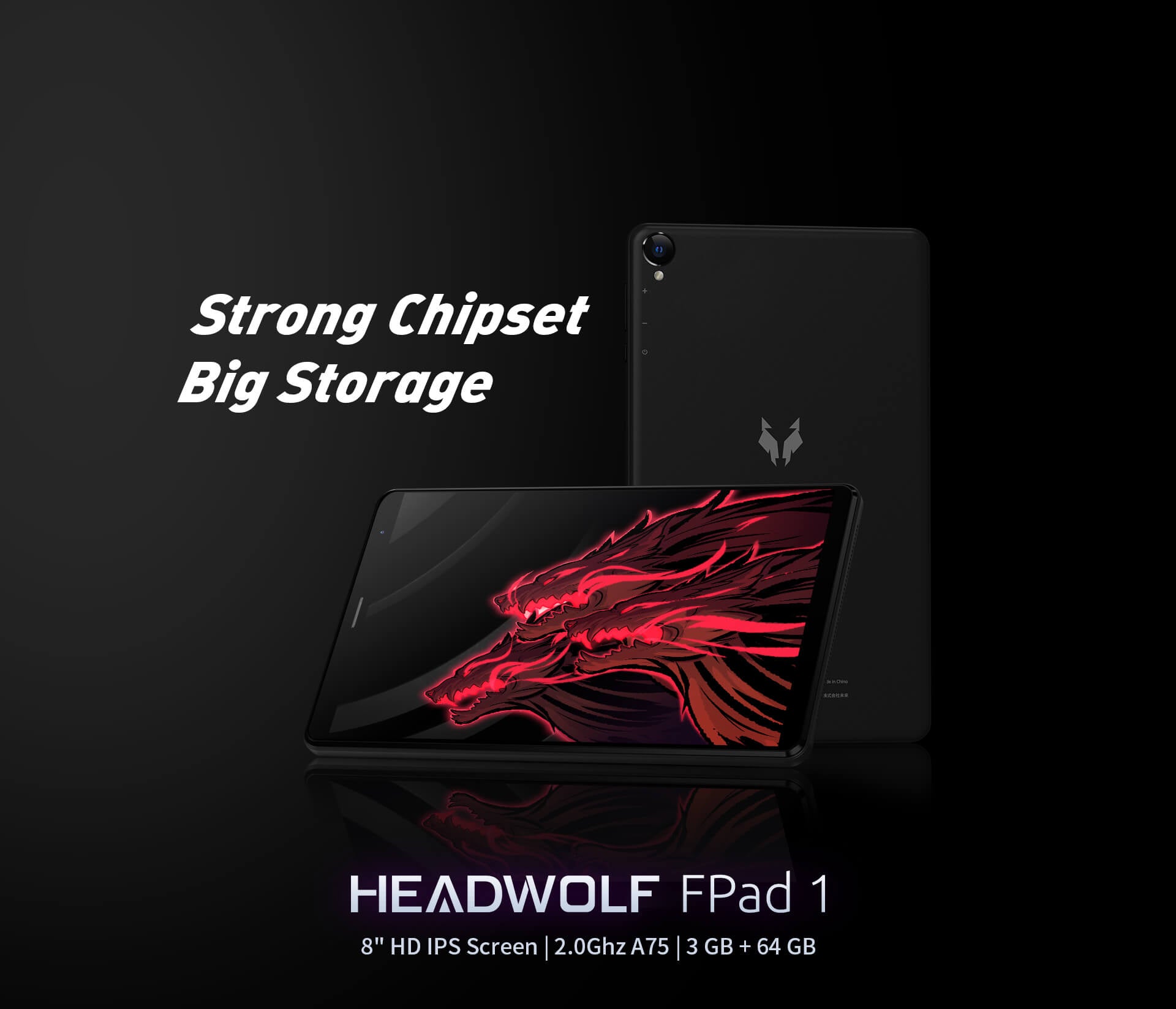Headwolf FPad 1 - Potente chipset Grande spazio di archiviazione