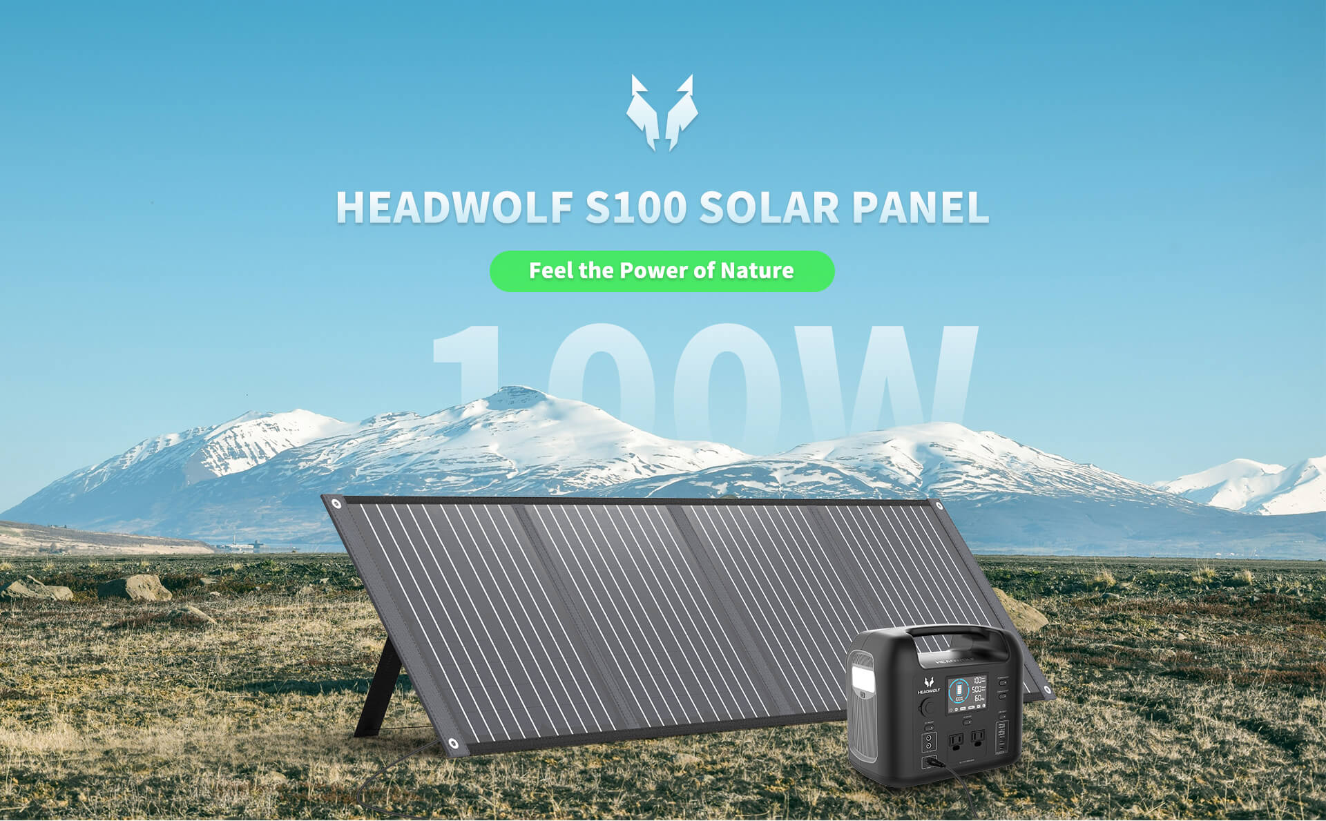 Headwolf S100 Solar Panel