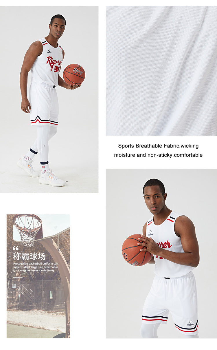 Basketball Uniform Sports Wear Breathable Jersey & Shorts