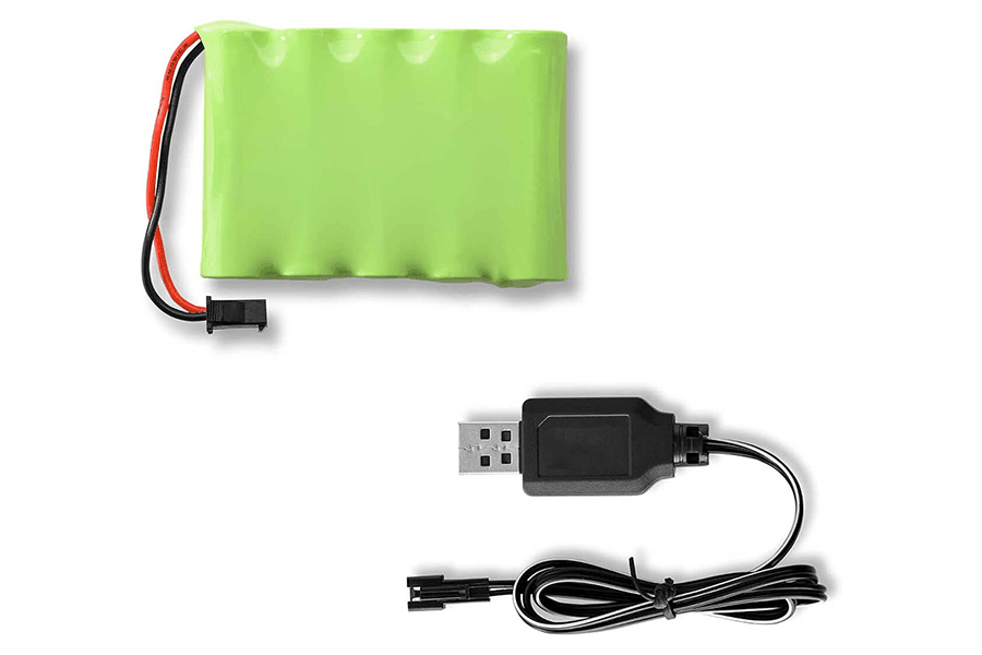 6V 800mAh Nickel-Cadmium Battery with USB Charger for BEZGAR TB141/TB142