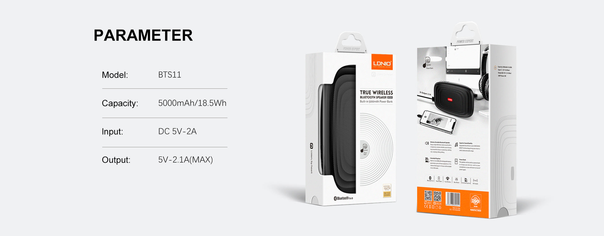Ldnio BTS11 5000mAh Power Bank & Bluetooth Speaker description image 10