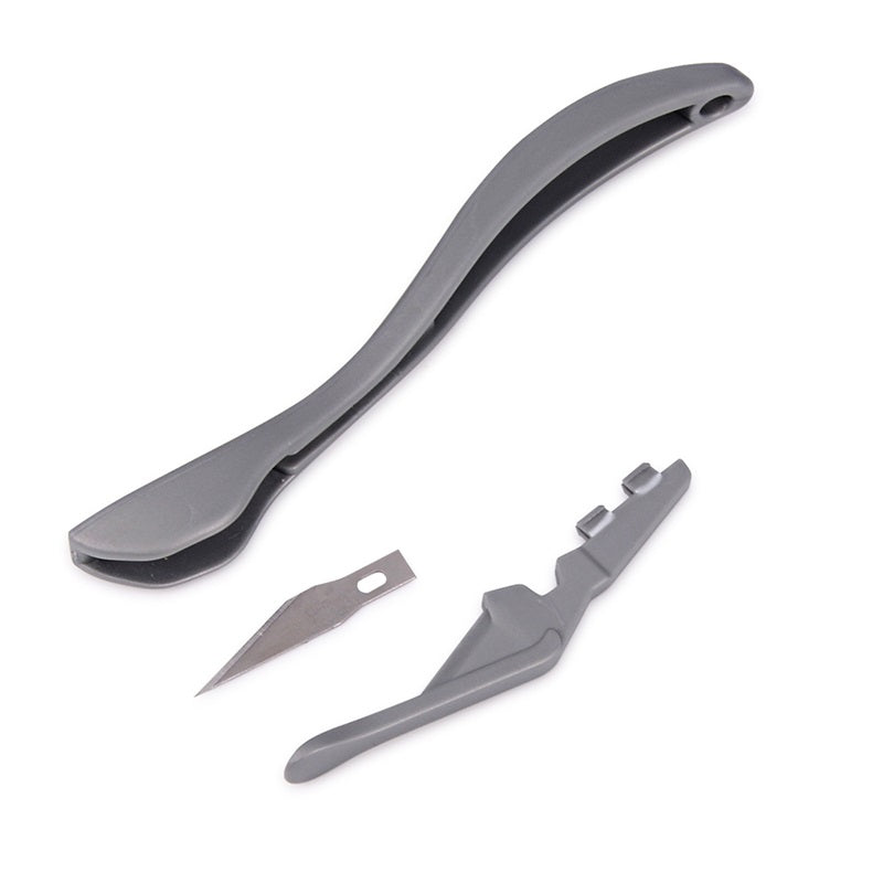 FOSHIO Safety Vinyl Wrap Cutter Knife Window Tint Wallpaper Cut Tools