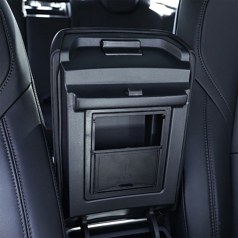 Center Console Organizer Armrest Hidden Storage Box For Tesla Model 3 2021 Model Y Car Armrest Holder Case For Tesla M3/Y
