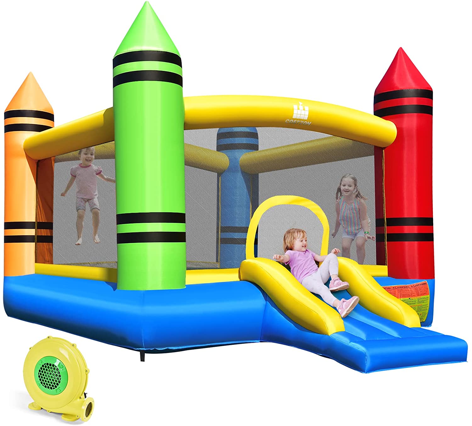 Inflatable Bounce House with Large Jumping Area