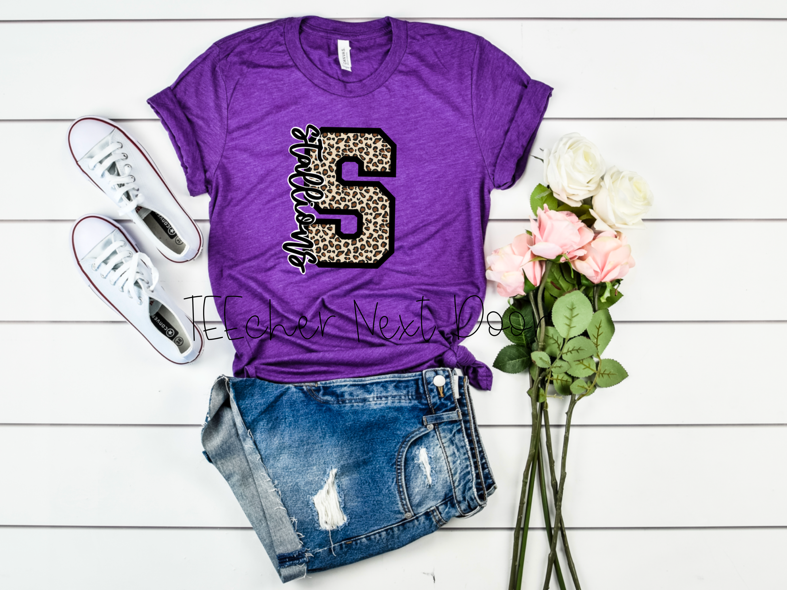 Purple Stallions Varsity Tee