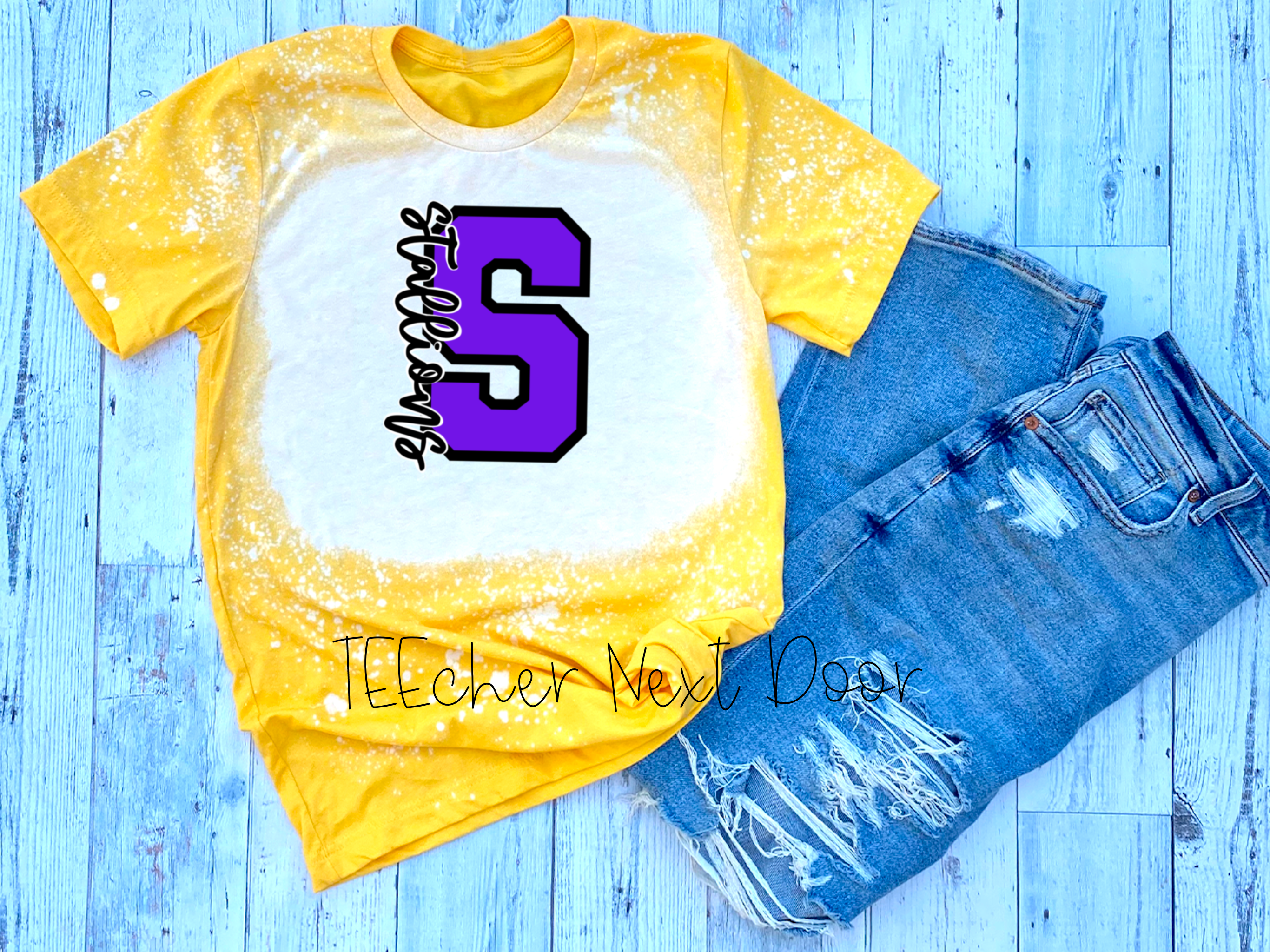 Purple Stallions Varsity Tee