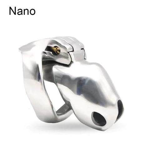 V4 Stainless Steel Chastity Cage
