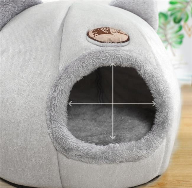 Winter Cats House