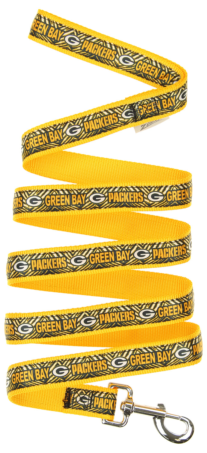 Zubaz X Pets First NFL Green Bay Packers Team Logo Leash For Dogs