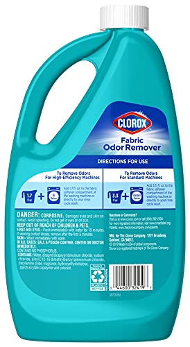 Clorox Laundry Sanitizer, Unscented, 42 Fl Oz