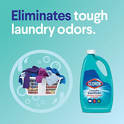 Clorox Laundry Sanitizer, Unscented, 42 Fl Oz