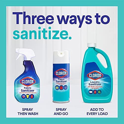 Clorox Laundry Sanitizer, Unscented, 42 Fl Oz