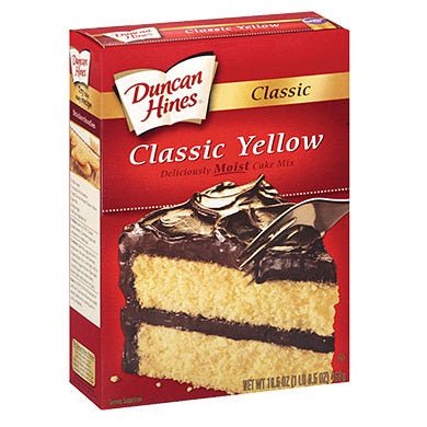 Duncan Hines Cake Mix Classic Yellow 15.25oz.