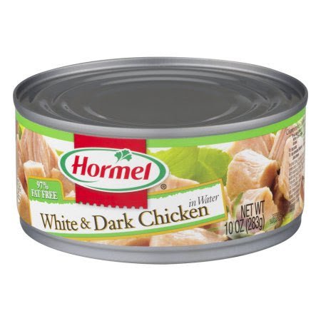 Hormel Chunk Chicken White & Dark 10oz. Full Case  Pack	12 / 10oz.