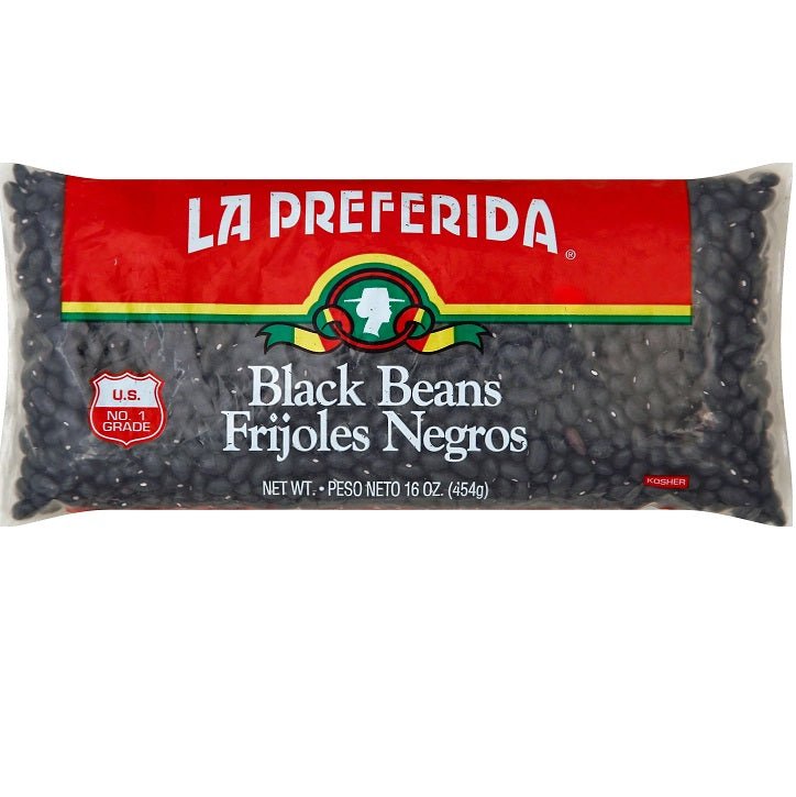 La Preferida Bag Black Beans Wic 1lb Pack 24 / 1lb.