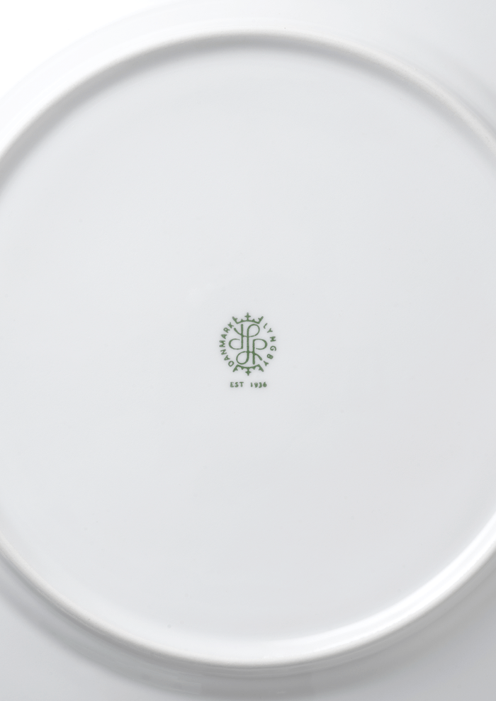 Lyngby Rhombe Plate White