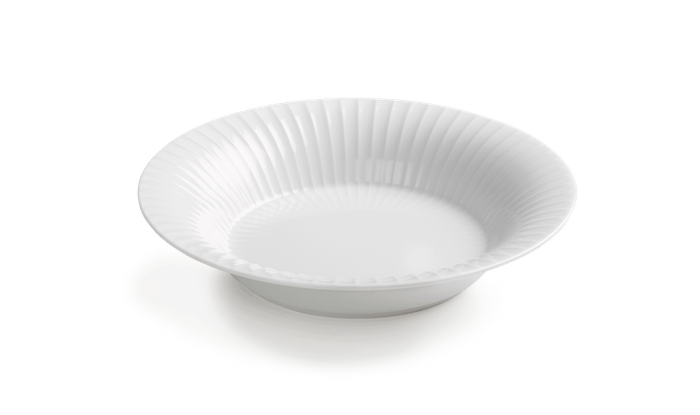 K?hler Hammersh?i Soup Plate, White