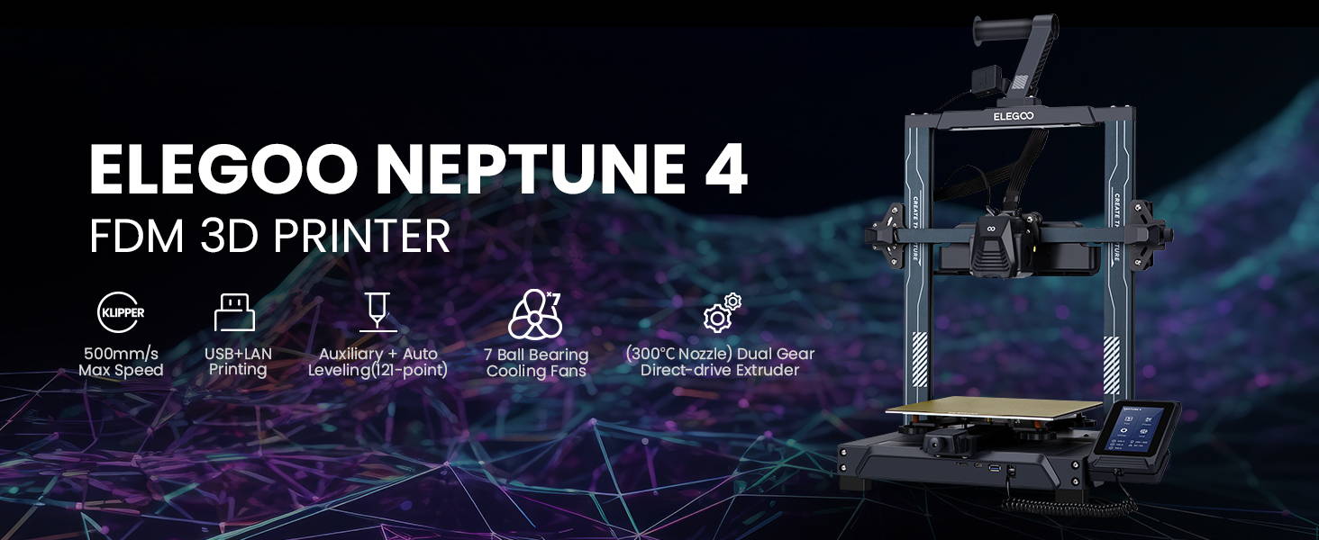Imprimante 3D Neptune 4 d'ELEGOO