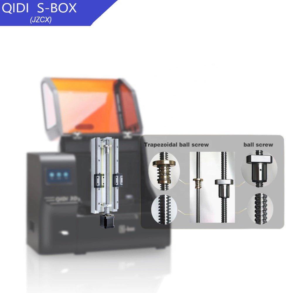 QIDI TECH S-Box UV Resin 3D Printer 10.1 inch 2K LCD, 4.3 inch Touch Screen 215x130x200mm Large Build Volume