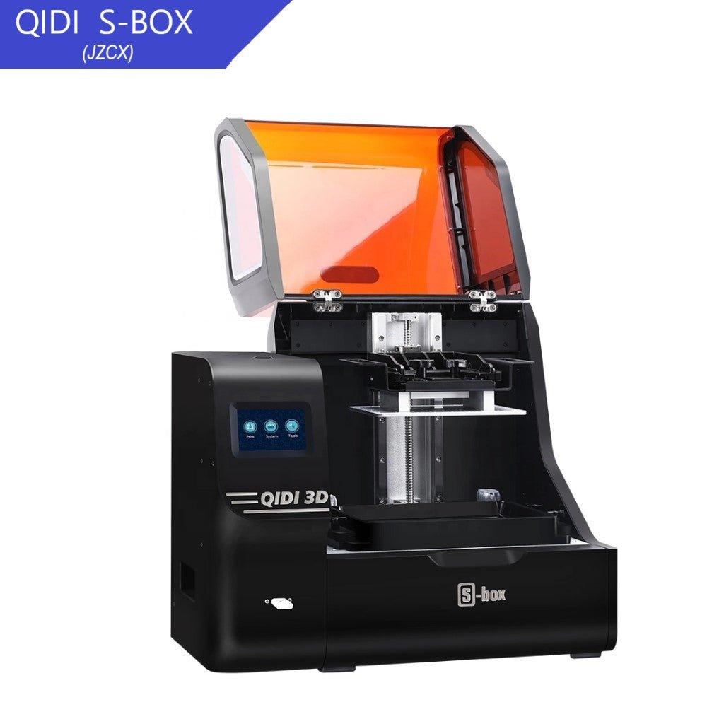 QIDI TECH S-Box UV Resin 3D Printer 10.1 inch 2K LCD, 4.3 inch Touch Screen 215x130x200mm Large Build Volume