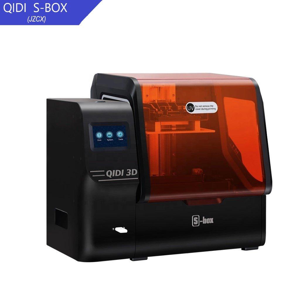 QIDI TECH S-Box UV Resin 3D Printer 10.1 inch 2K LCD, 4.3 inch Touch Screen 215x130x200mm Large Build Volume