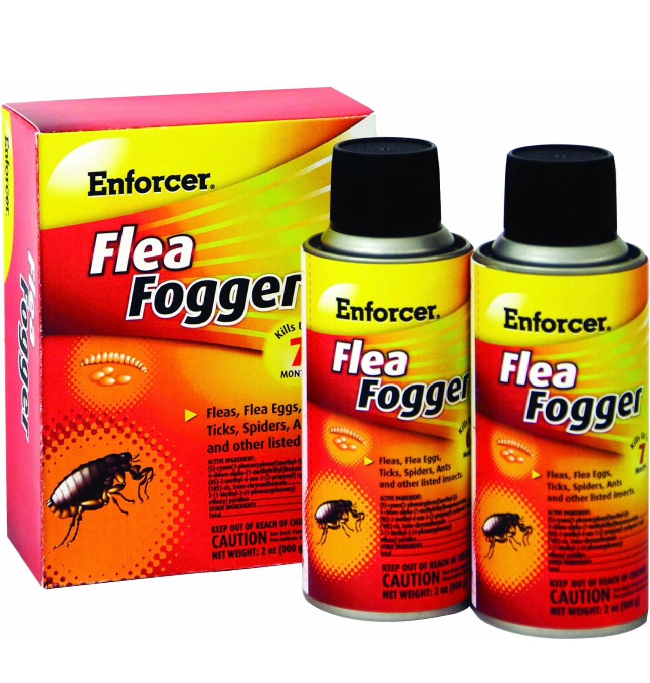 Enforcer 2-Pack Flea Fogger