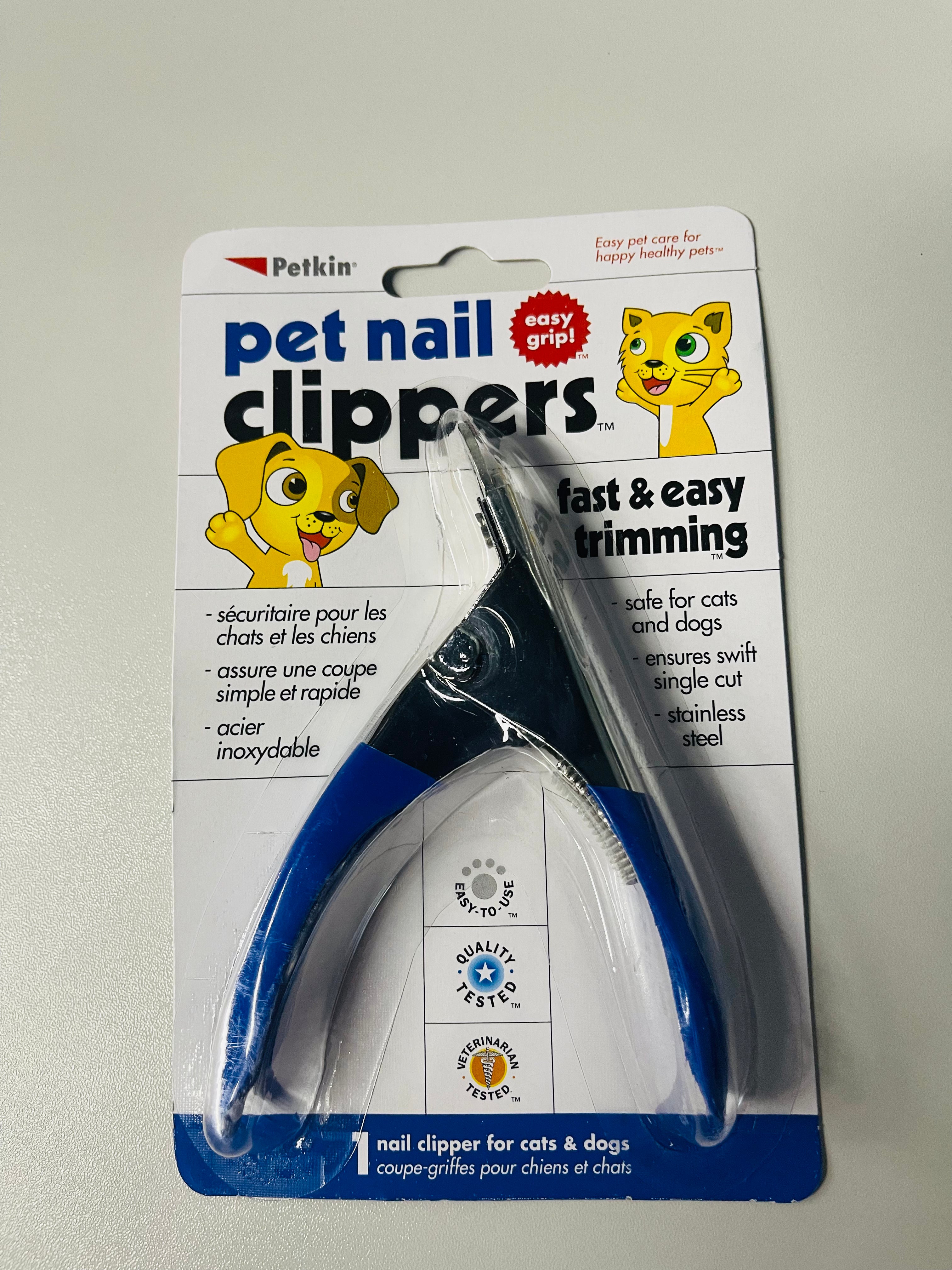 pet nail clippers easy grip fast and easy trimming