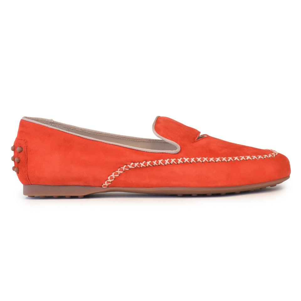 David Loafer in Tulip Cashmere