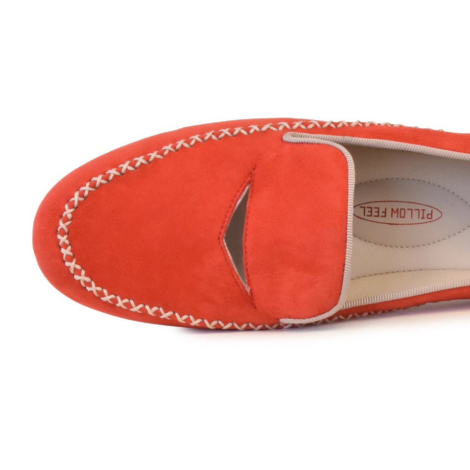 David Loafer in Tulip Cashmere