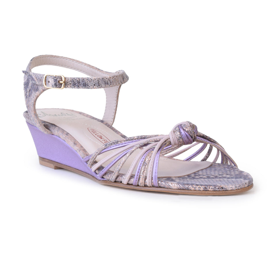 MALDIVE in Rame Animal/Skin Parma/Lilac Raso Nappa *SALE ITEM* ORIGINAL PRICE: $260