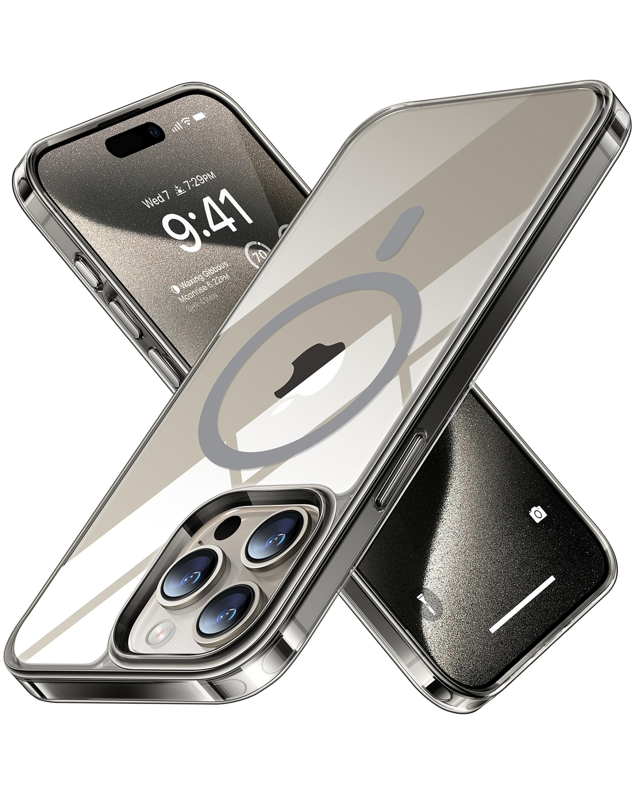 Clear Magsafe Case for iPhone 15 Series