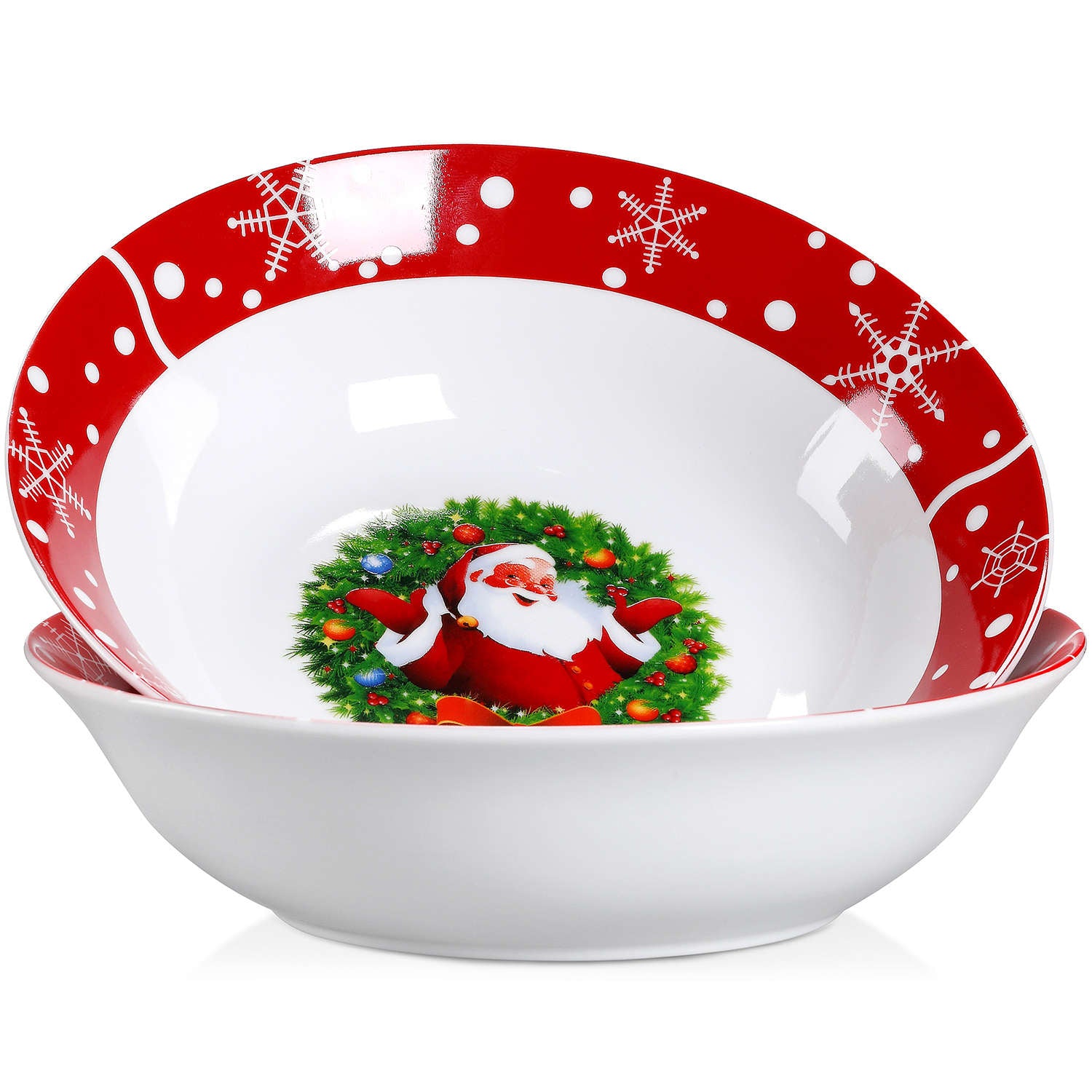 Santaclaus Bowls Set of 2