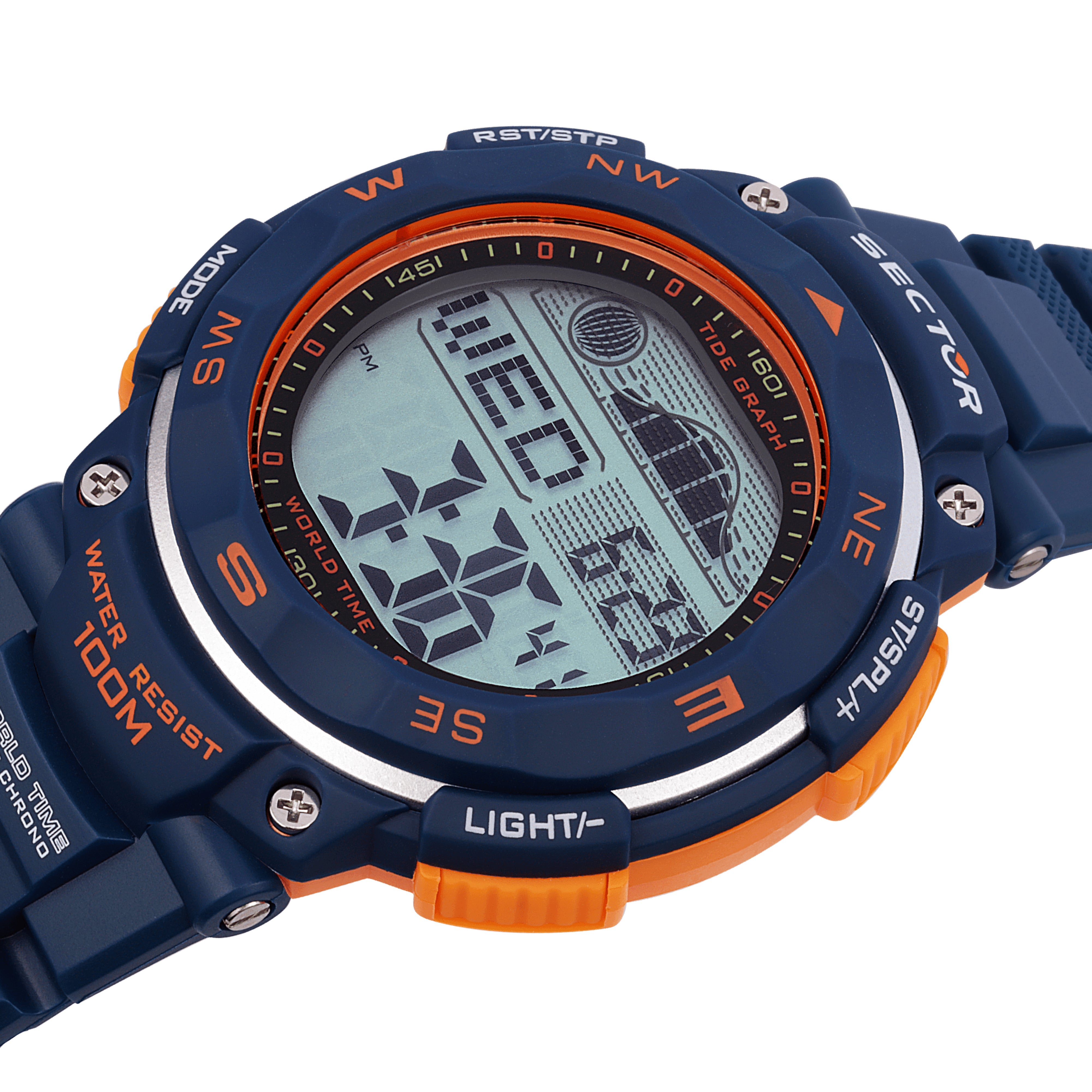Sector Ex-35 Blue Digital Watch R3251534001