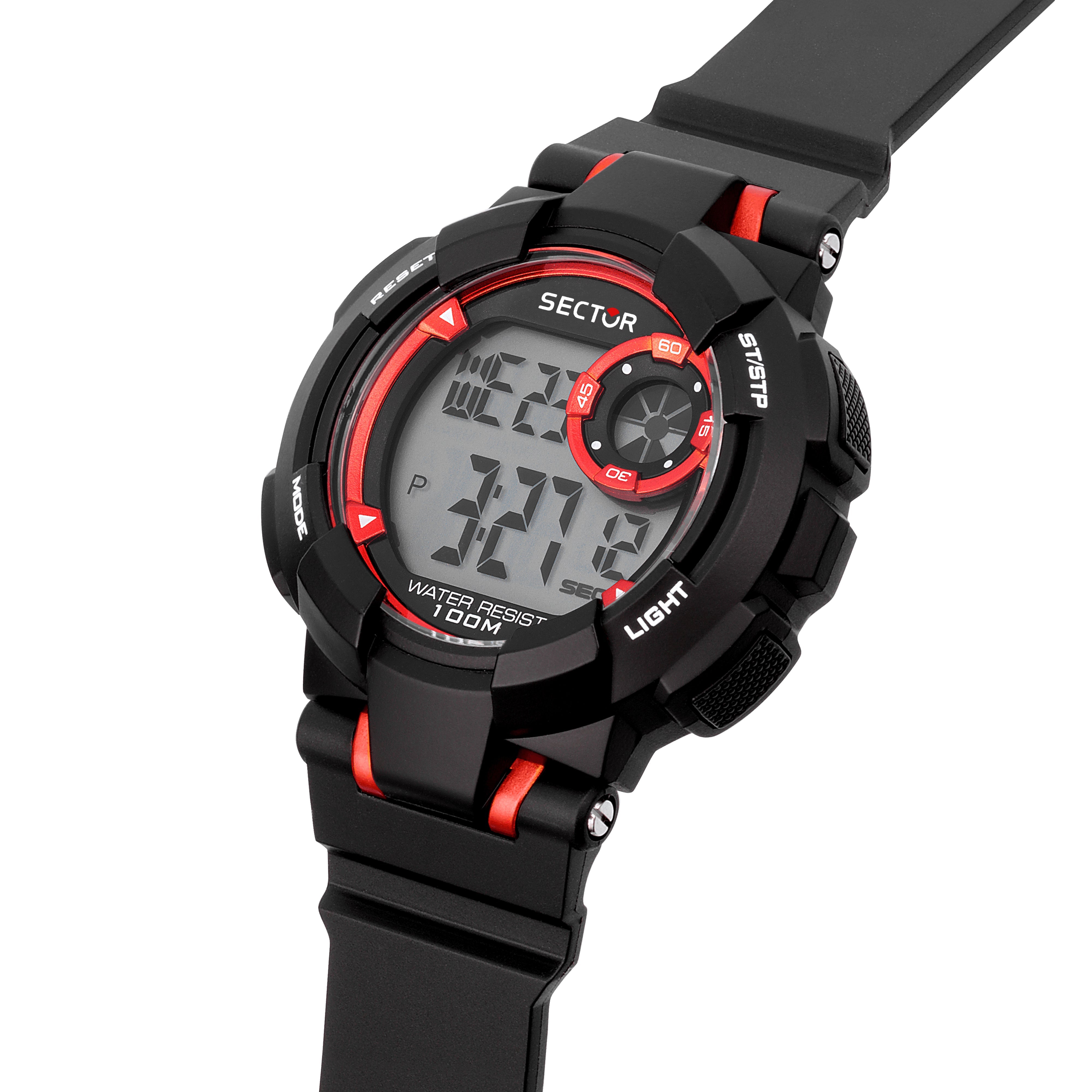 Sector Ex-36 Black Digital Watch R3251283001