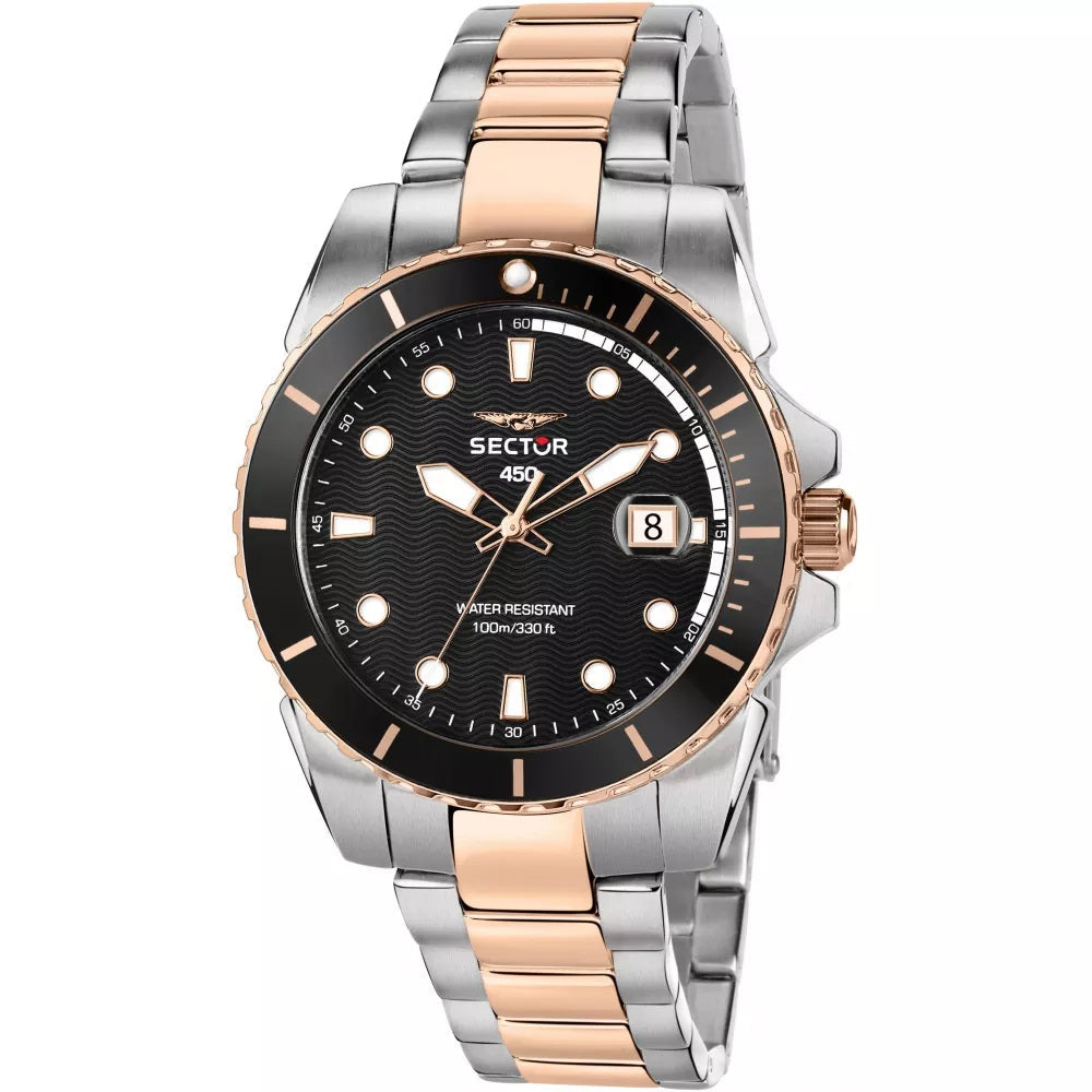 Sector 450 Two Tone Date Watch R3253276002
