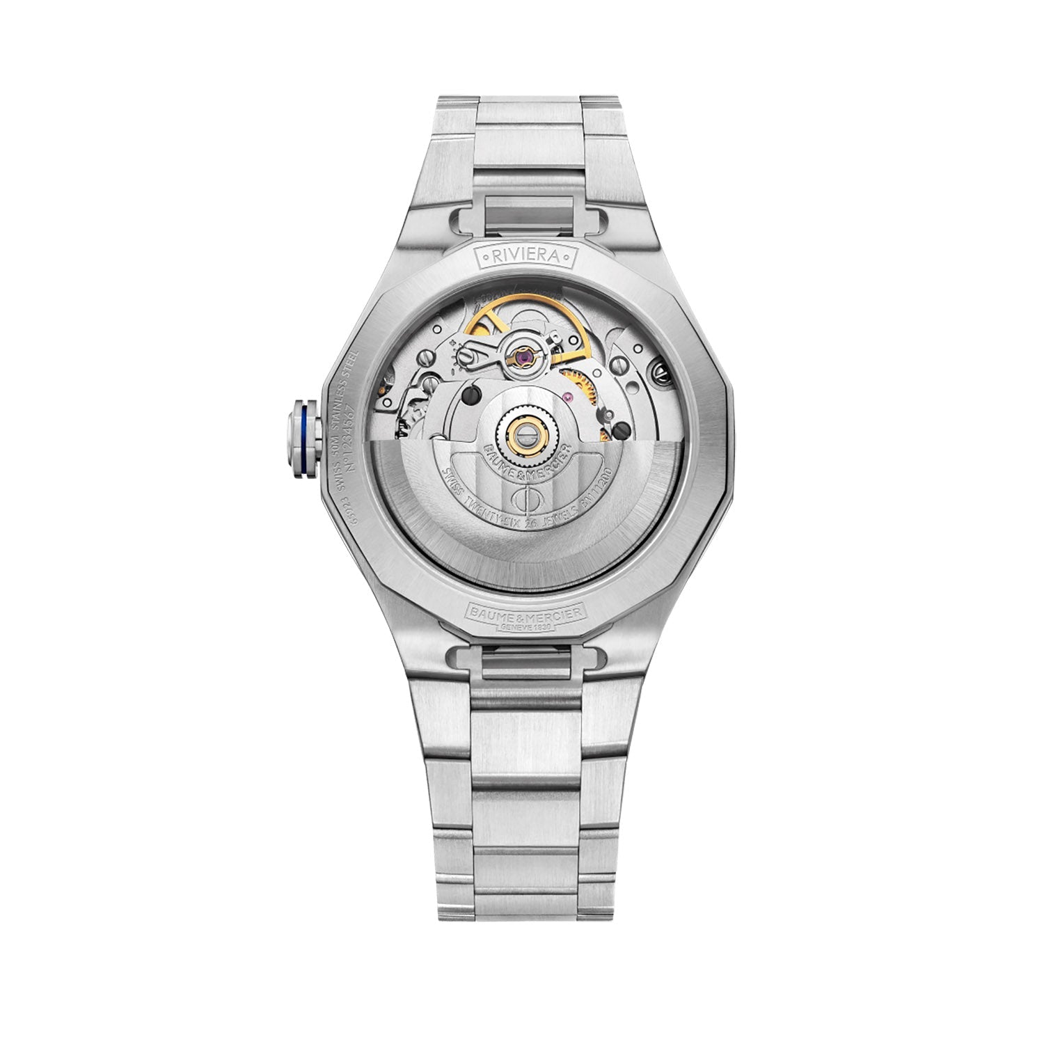 Baume & Mercier Riviera Automatic 33mm Diamond Set Watch M0A10677