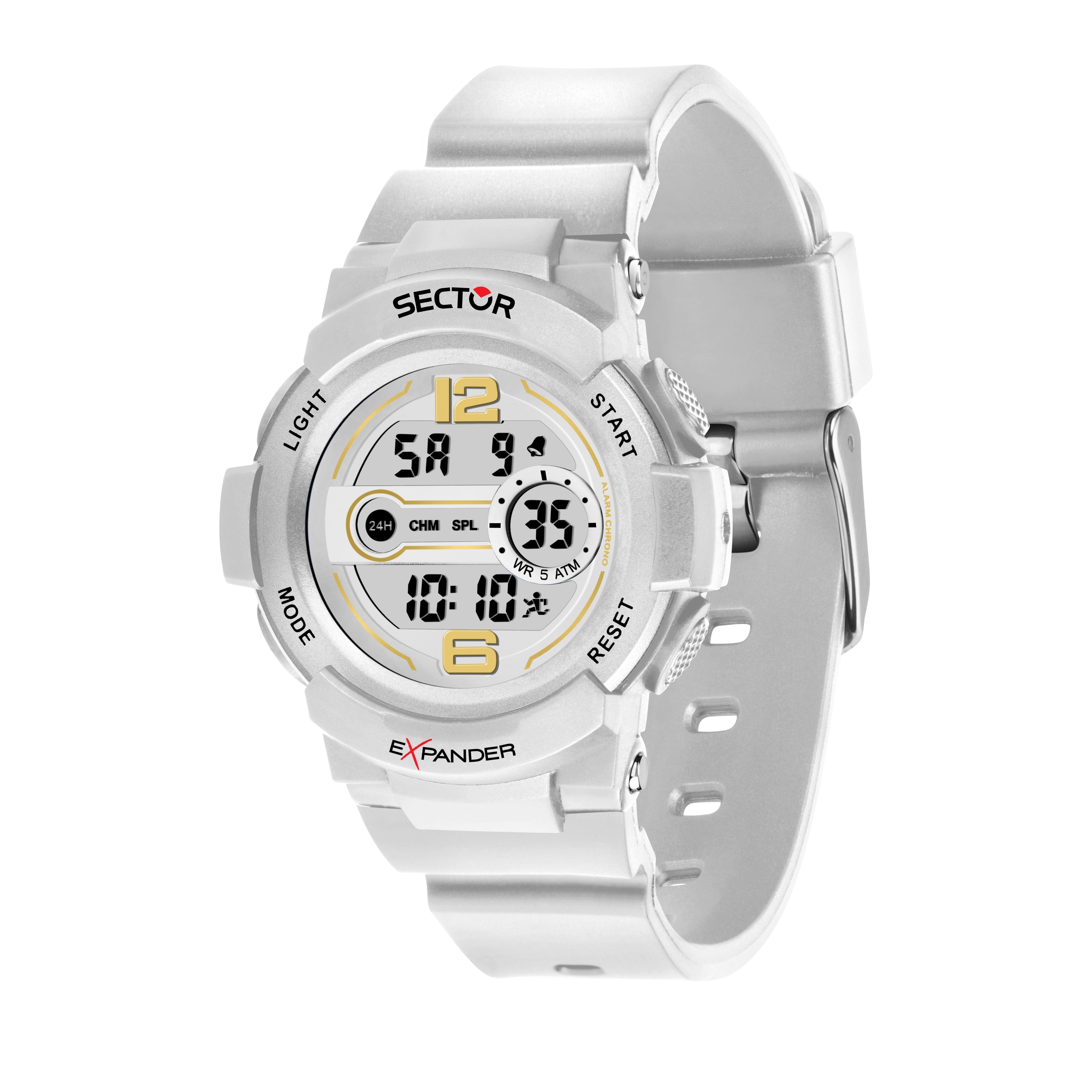 Sector EX-16 White Digital Watch R3251525501