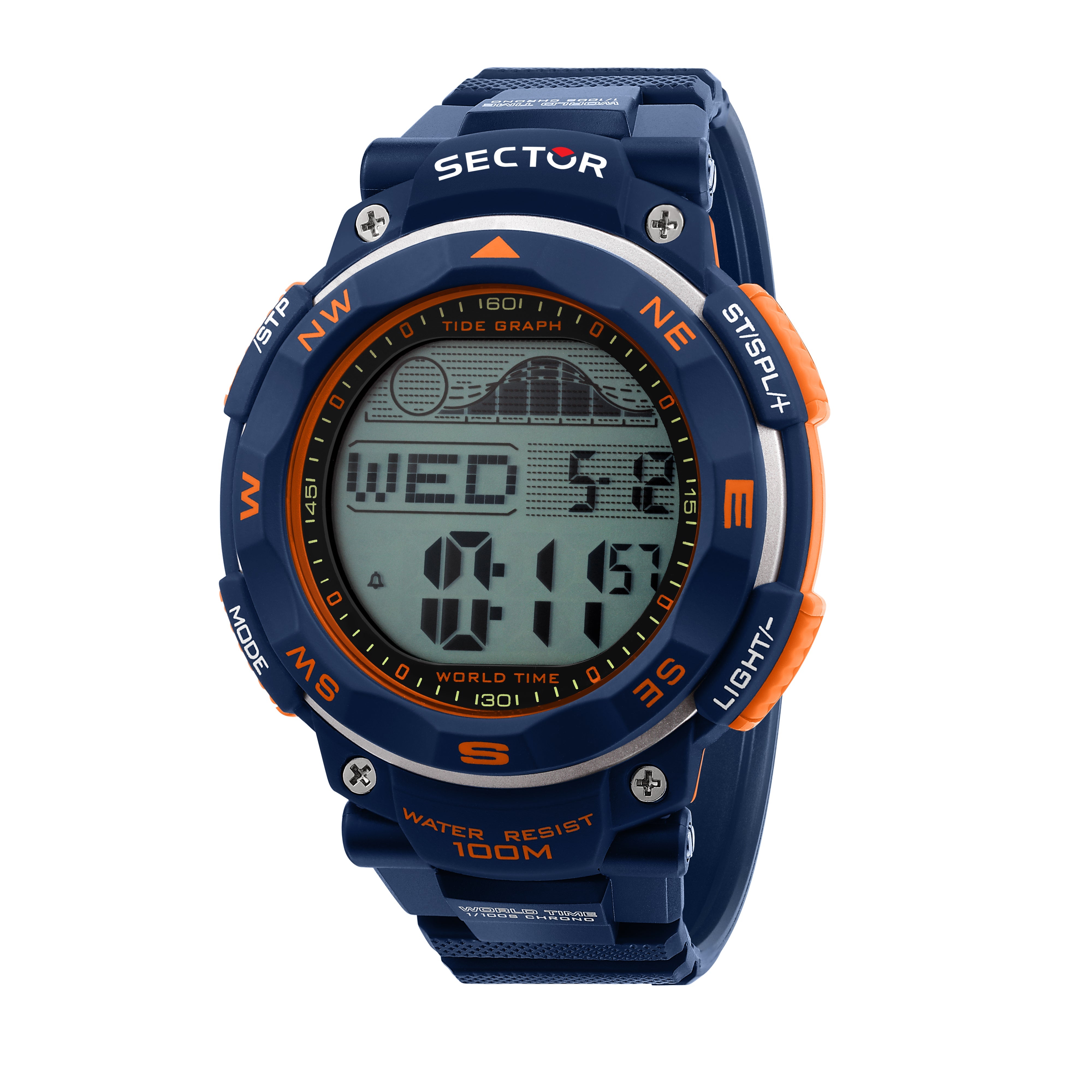 Sector Ex-35 Blue Digital Watch R3251534001