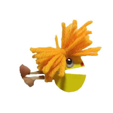 DIY clothespin puppets