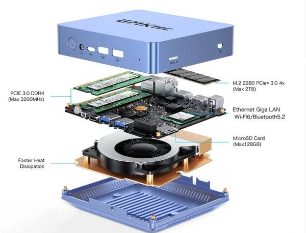 Ultra-small MiniPC with 8-core Ryzen 7 7840U is set to launch