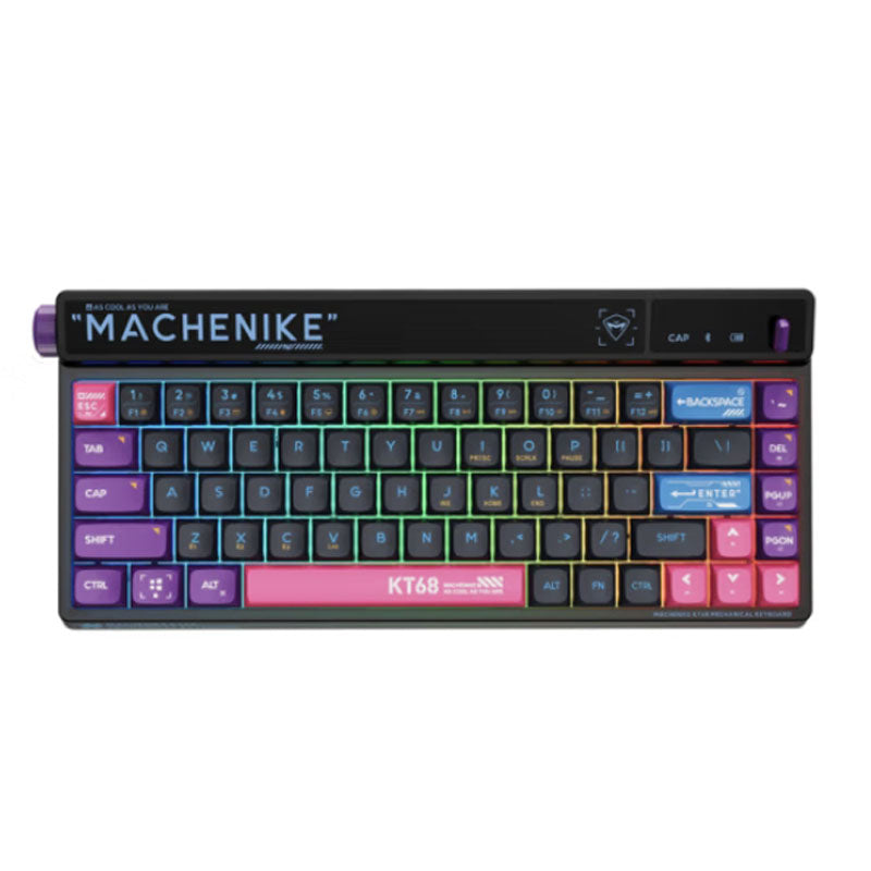 Machenike KT68 Wireless mechanical keyboard with LED Smart Screen Three-mode Connection