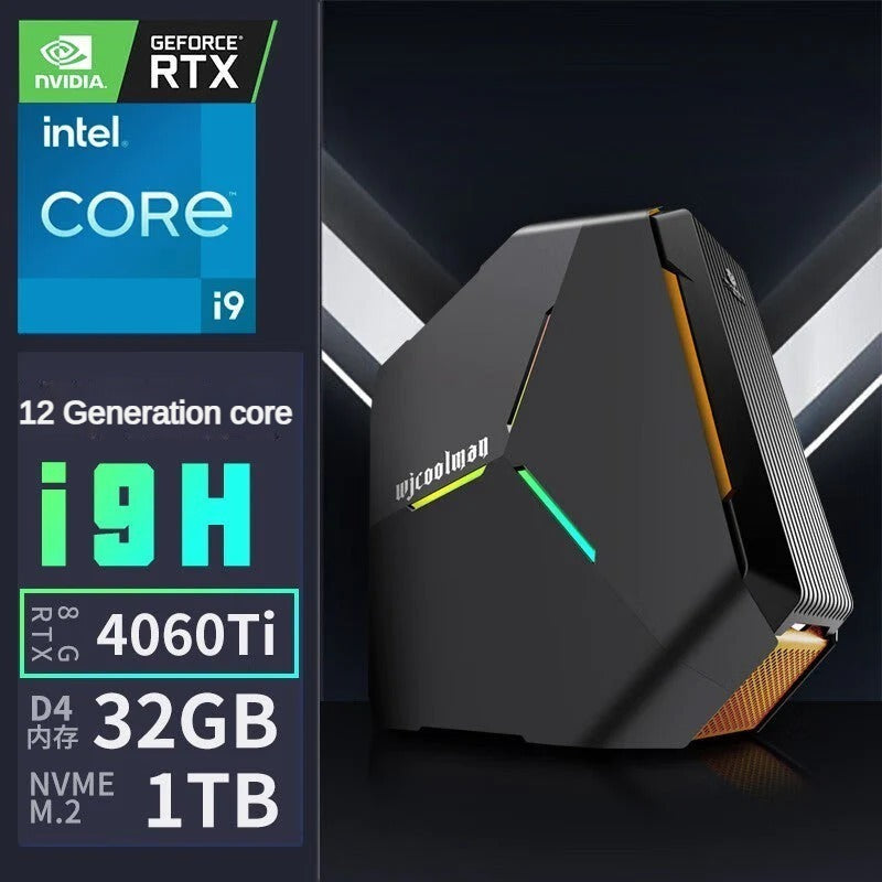 Colorful Mini PC Gaming Computer Core I9 12900 RTX4060 Graphic Card