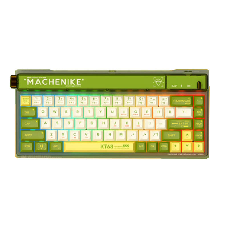 Machenike KT68 Wireless mechanical keyboard with LED Smart Screen Three-mode Connection