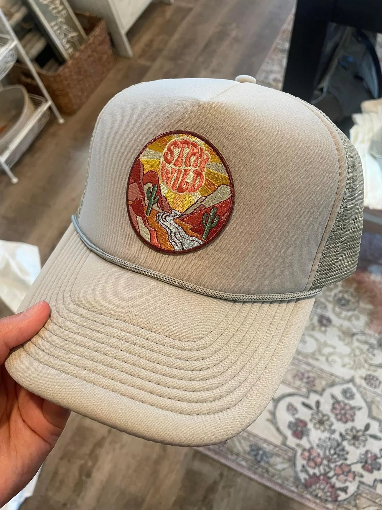 STAY WILD TRUCKER HAT