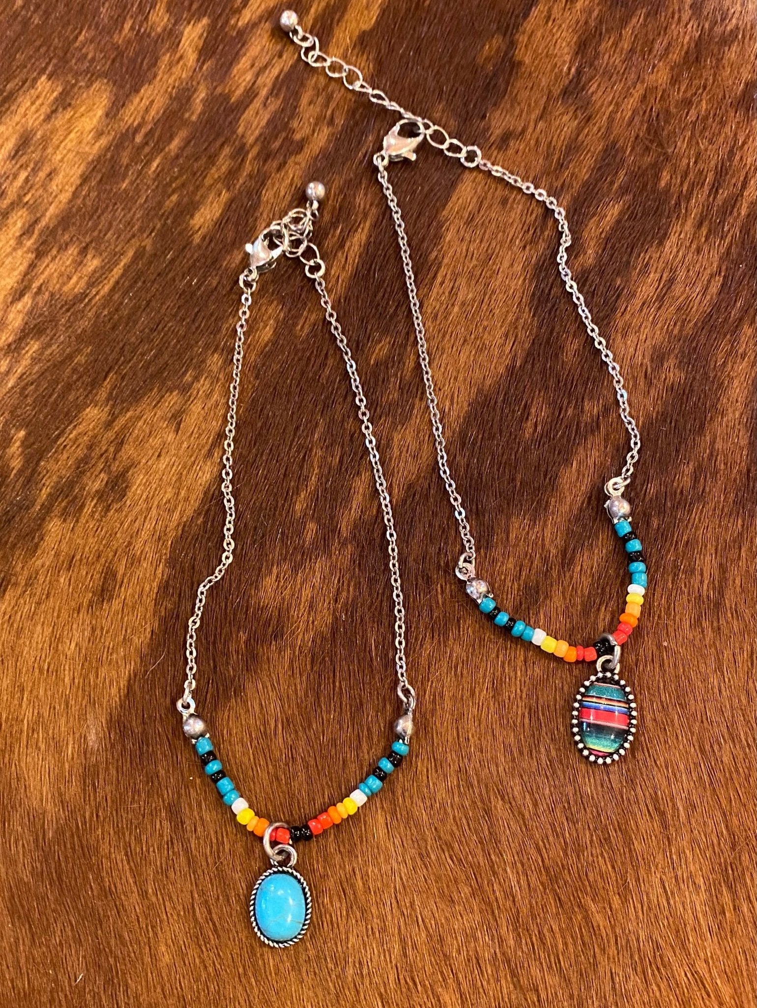 The Ruidoso Beaded Anklet