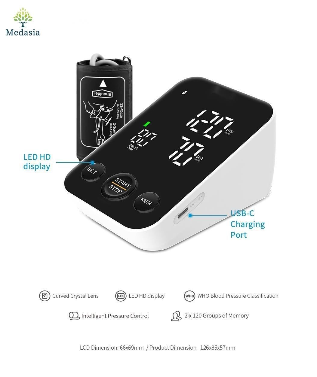 Medasia smart BP monitor