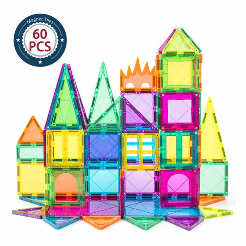 cossy 60 pcs magnetic building blocks