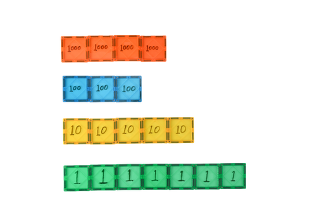 magnet building tiles with numbers on it  2