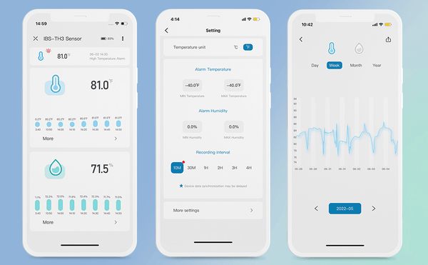 IBS-TH3-WIFI App Control