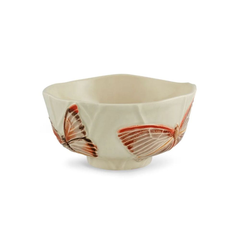 Bordallo Pinheiro Cloudy Butterflies bowl diam. 7.49 inch